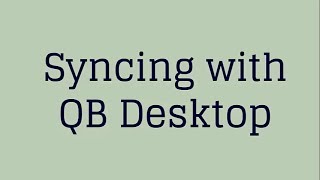 Syncing QuickBooks Desktop to CLIPitc