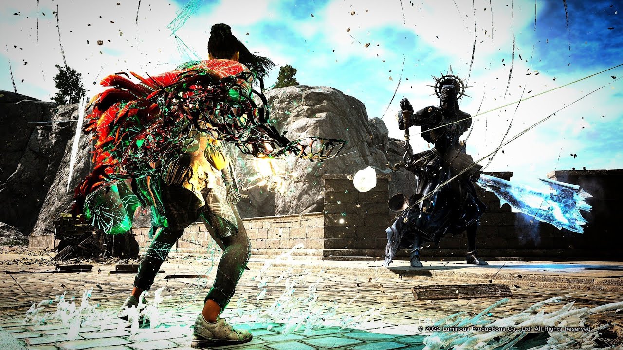 Forspoken Combat Gameplay (PS5 DEMO)