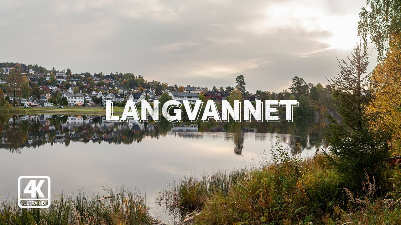 Langvannet in Lørenskog, Norway
