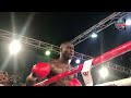 Idowu rasheed knockout bastie samir in round 2 boxing fightgistmedia boxing.s boxingnews