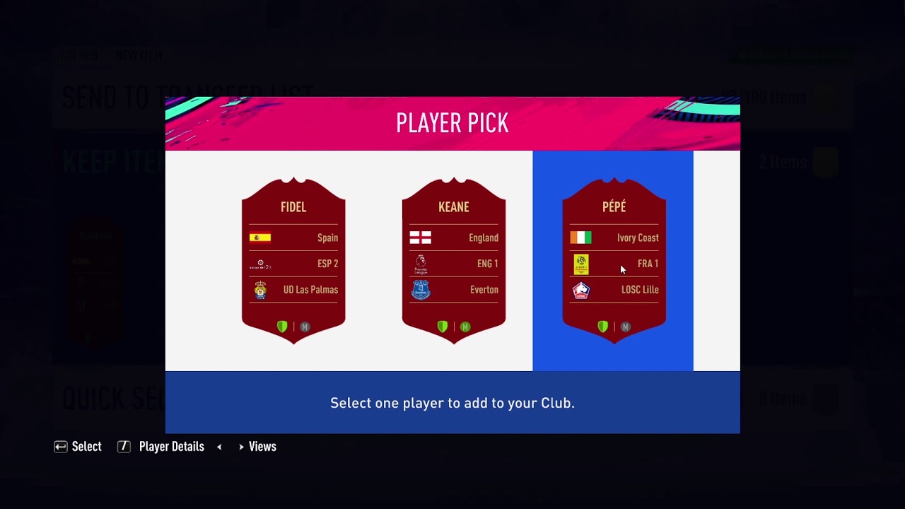 FIFA 19 - FUT Champions Rewards - Gold 3 - 17.01.19