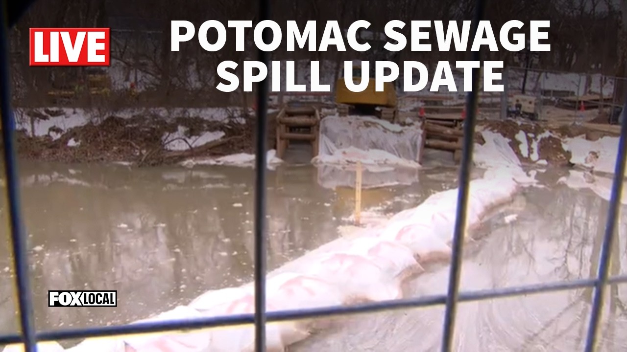LIVE: Potomac sewage spill update from DC Mayor Bowser | FOX 5 DC