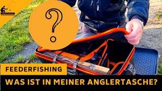 MEINE Feeder -Anglertasche - ALLES NOTWENDIGE kompakt untergebracht