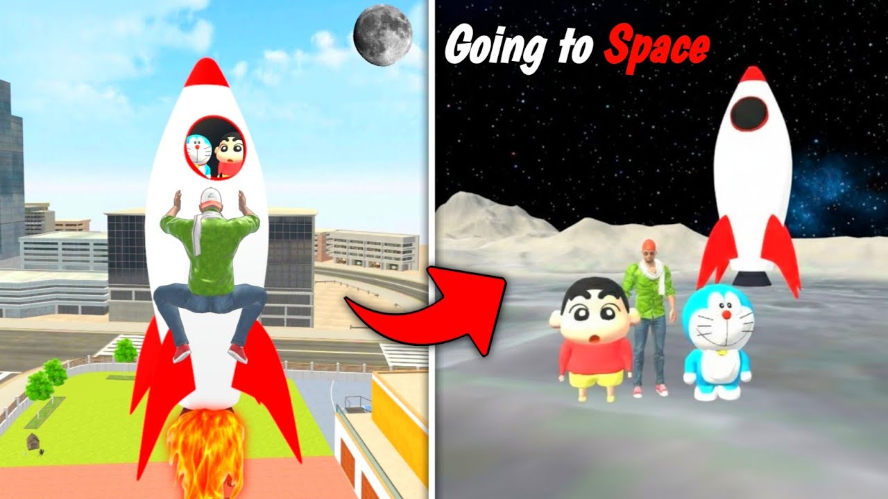 Going to Space in Indian Theft Aura! 🚀 Super Rocket Mission