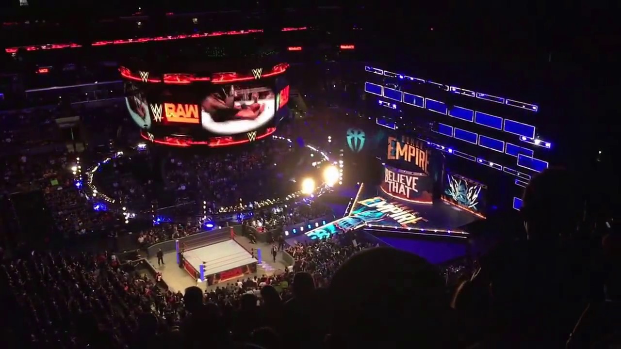 Summer 2017 Vlog 3 WWE Raw at Staples Center YouTube