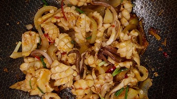 Cách Làm Mực Xào Sa Tế Giòn Sần Sật, Đậm Đà Chuẩn Vị