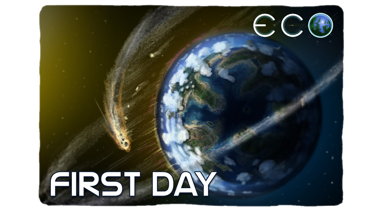 ECO Gameplay - First Day - ECO Game Tutorial - Online Global Survival Game