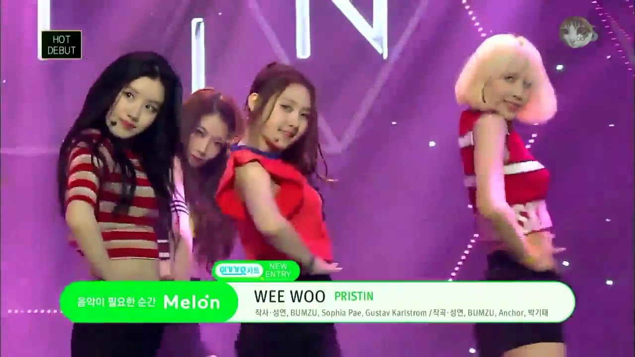 [Male Version + Stage mix] Pristin - Wee Woo - YouTube