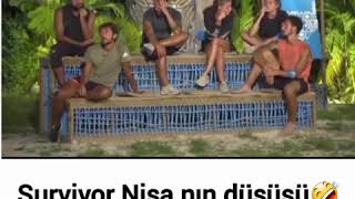 Survivor Nisa Nın Düşme Anı