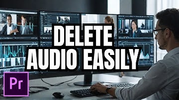 How To Delete Audio From Multiple Video Clips In Premiere Pro