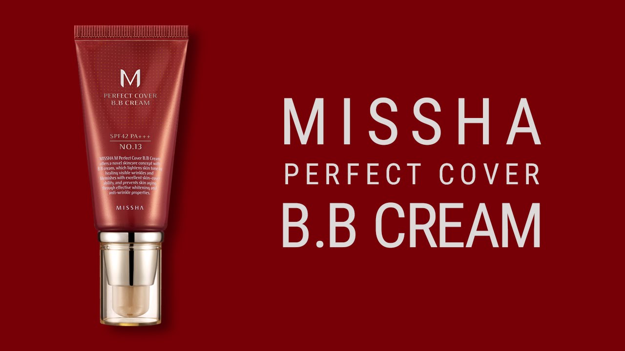 MISSHA Perfect cover BB Cream YouTube