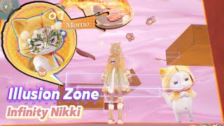 Infinity Nikki - Illusion Zone 07 Momo | The meow meow BGM is so cute! 😻
