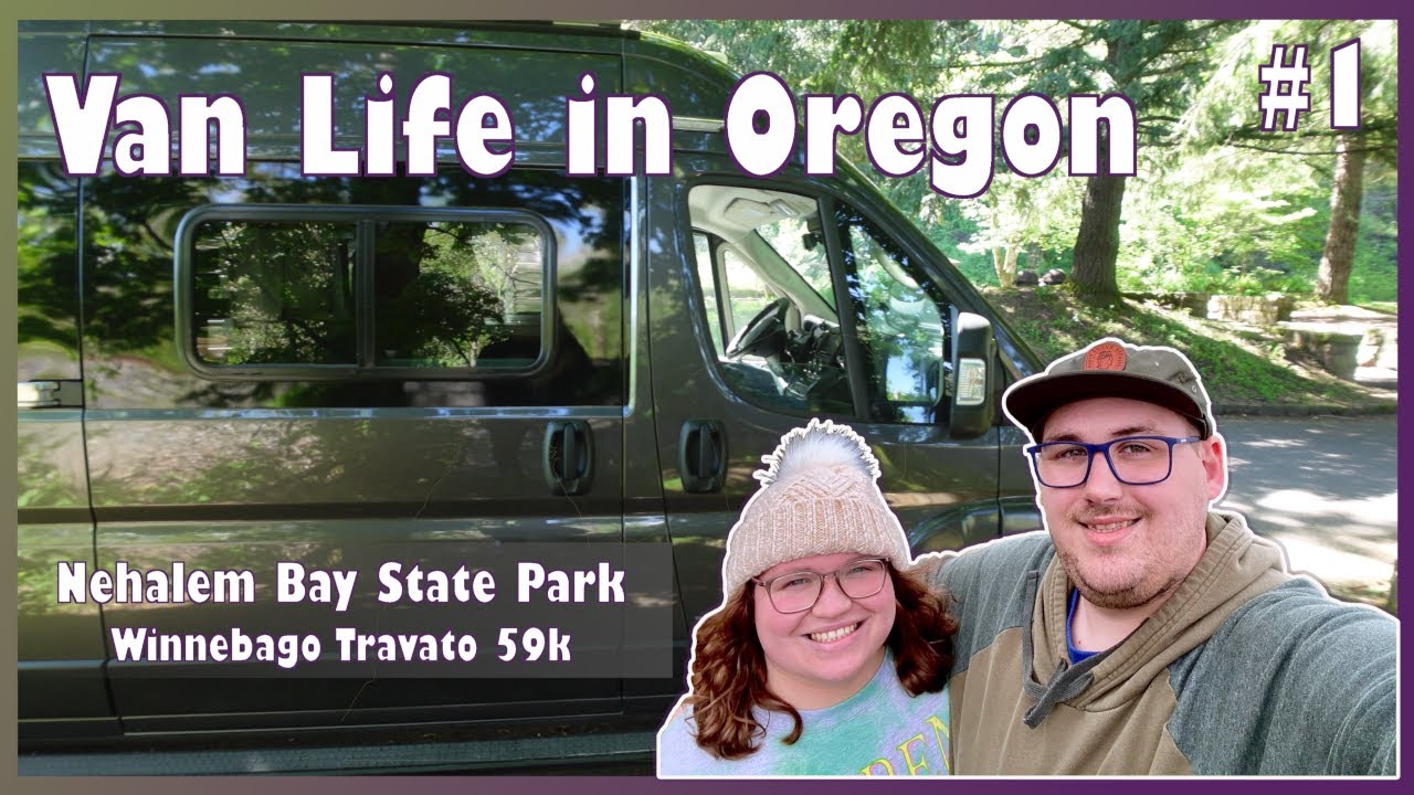 ⁣Wandering in Oregon | Van Life Pt.1 | Portland, Winnebago Travato 59K, Nehalem Bay State Park