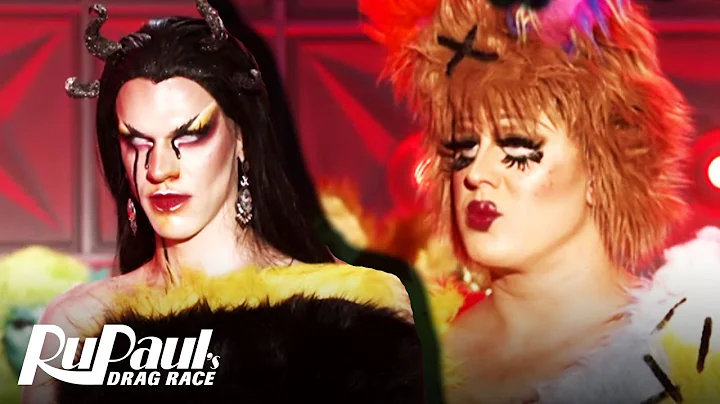 Tina Burner & Utica's My Humps Lip Sync  RuPauls D...