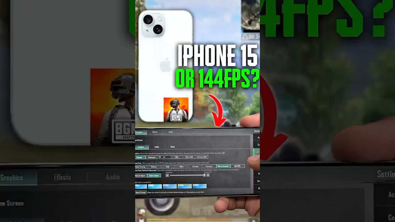 BGMI 144FPS vs iPhone 15 60FPS | iPhone 15 Gaming 2025 Review | Best BBD Gaming Deal?