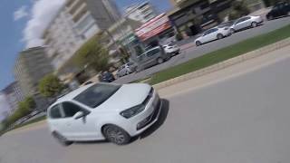 Araba Tokatlamak 70 km Hız İle