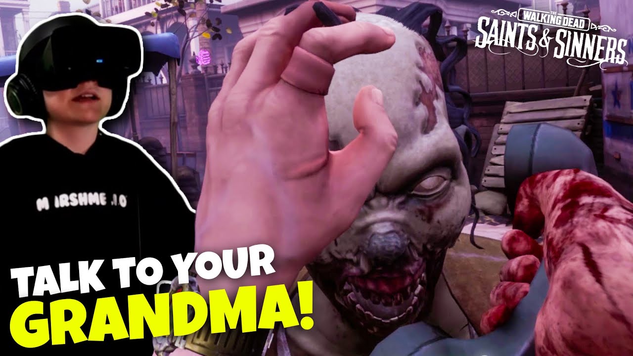 ZOMBIES ARE RUDE - The Walking Dead: Saints and Sinners (VR)