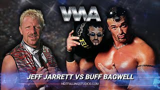 Jeff Jarrett VS Buff Bagwell (Lumberjack With Straps Match)  (FULL MATCH)