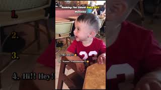 Celebrity Ranking The Cutest Baby Flirt Moments Wealth