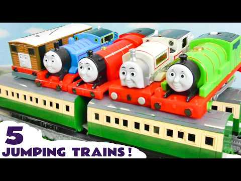 Can 5 Jumping Thomas Trains Save Gordon's Mega Express?