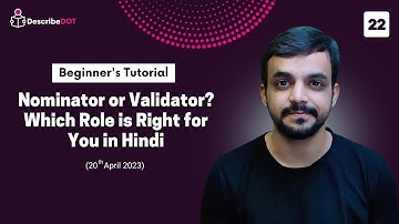 "Nominator" or "Validator"? | Which Role is Right for You in Polkadot Network? | Describedot