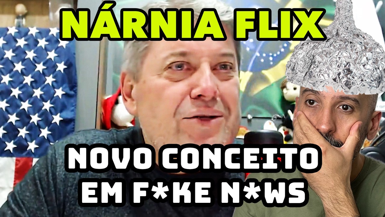 NÁRNIAFLIX: coloque seu chapéu de alumínio! - Cortes da Live do Suco de Brasil