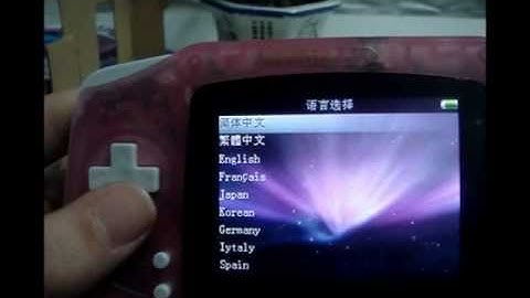 lightake:2.9" TFT LCD GBA Emulator Game Console with Built-in 200 More Games