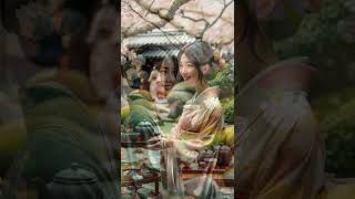 Japanese Kimono Beauty　#sakura #spring #kimono #着物 #和服 #ai #aibeauty #aigallery