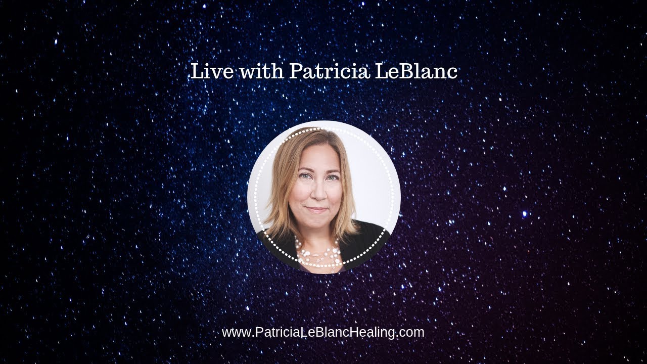 November 3rd  2018 Live with Patricia LeBlanc