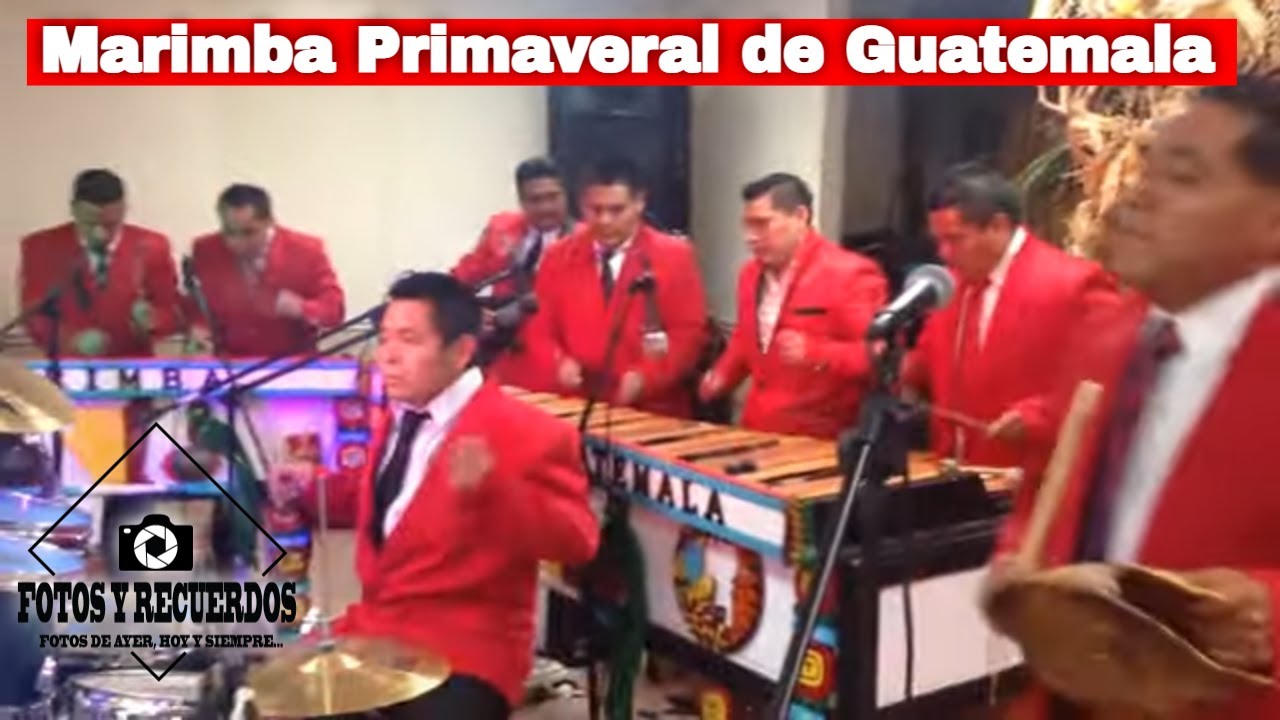 Marimba Primaveral de Guatemala Fiesta de San MIguel Ixim 2016