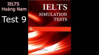 [IELTS Hoàng Nam] IELTS Simulation Test 9