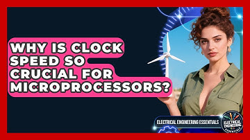 Why Is Clock Speed So Crucial For Microprocessors? - Electrical Engineering Essentials