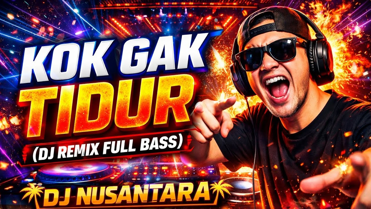 KOK GAK TIDUR 🔥 DJ Remix Full Bass Jedag Jedug | DJ Nusantara