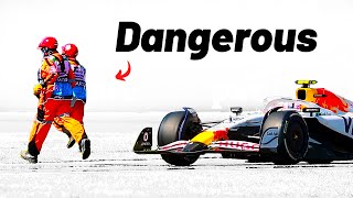 How Lawson Avoided Almost Tragic Marshal Incident
Subscribe to the Channel: www.youtube.com/c/AldasBusiness?sub_confirmation=1
0:00 - 3:35 - Lawsons Marshal Scare
3:36 - 4:24 - Verstappen lap 1
4:25 - 7:22 - Leclerc lap 1
7:23 - 8:04 - Hamilton/Verstappen
8:05 - 10:54 - Hamilton penalty
10:55 - 14:13 - Sainz VSC
Follow Me On
Instagram: https://www.instagram.com/aldas001/?hl=en
Twitter: https://twitter.com/Aldas001
What I Use To Make My Videos
Microphone: Shure SM7B
Audio Interface: Scarlett 2i2 3rd Gen
Laptop: MacBook Pro
Camera: Canon M50
Recording Software: Logic Pro X
Editing Software: Final Cut Pro
How to Contact Me:
Email: BusinessAldas@gmail.com
Instagram: https://www.instagram.com/aldas001/?hl=en
Twitter: https://twitter.com/Aldas001
Where Do I Get Most of My Formula 1 Pictures From:
RaceFans: https://www.racefans.net/
Thank you for watching, hopefully you enjoyed it and if you did then don’t forget to comment drop a like and subscribe to the channel for more. Il see you in the next one, Aldas. How Lawson Avoided Almost Tragic Marshal Incident