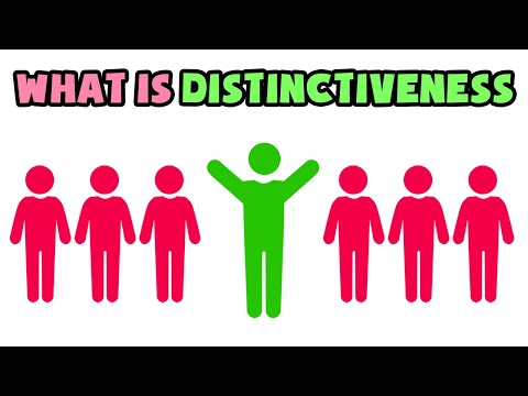 What is Distinctiveness | Explained in 2 min