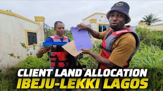 Watch How we Allocated My Client's Land Today at Fadoye Bogije Ibeju-Lekki #propertyagentinlagos by REALTOR COLLINS 171 views 6 days ago 11 minutes, 23 seconds