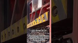 Scrap Metal Recycling Heavy-Duty Hydraulic Gantry Shear | Automatic Metal Cutting Machine #machine