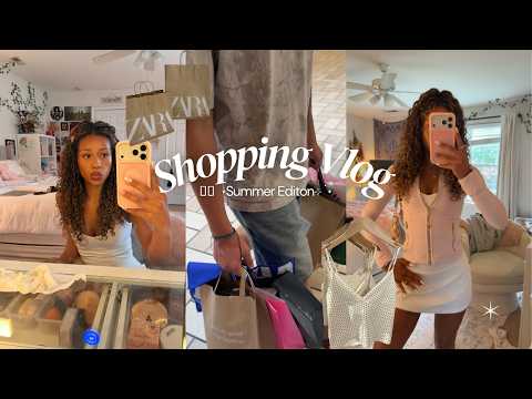 SHOP WITH ME⋆˚𝜗𝜚˚⋆(summer haul) urban outfitters, edikted, hollister, pacsun, summer inspo!