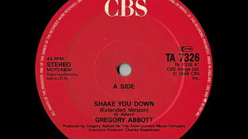 Gregory Abbott - Shake You Down (HQ Audio)