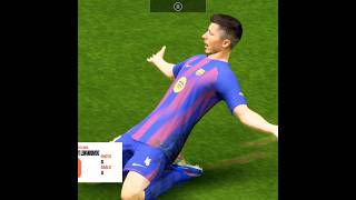 FC 26 update: Lewandowski’s finishing is officially illegal in Spain. #shorts #barcelona #football