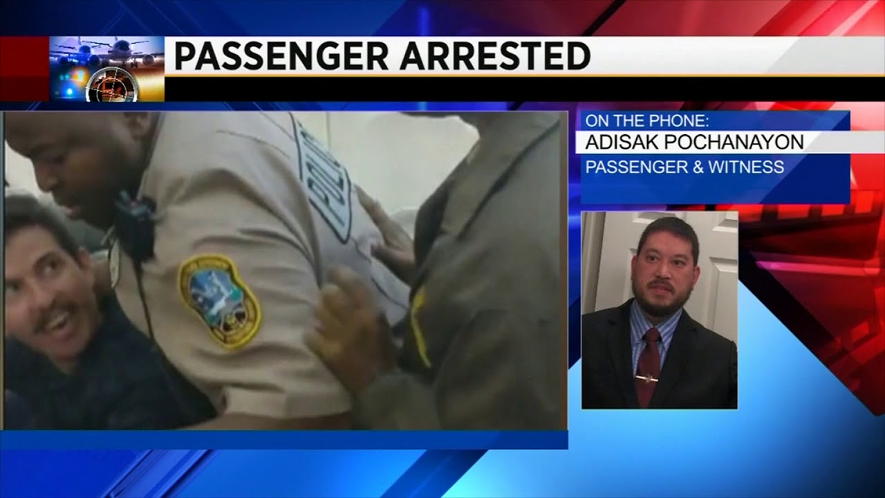 Video: Police use stun gun to remove passenger from flight.