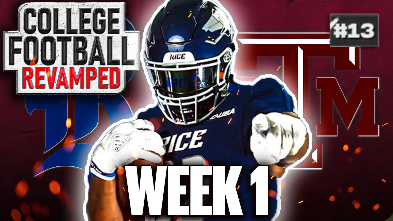 FIRST COLLEGE GAME! THE LEGEND OF THE RICEMAN! COLLEGE FOOTBALL