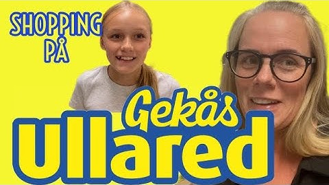 Shopping på Gekås, Ullared 😃🛍