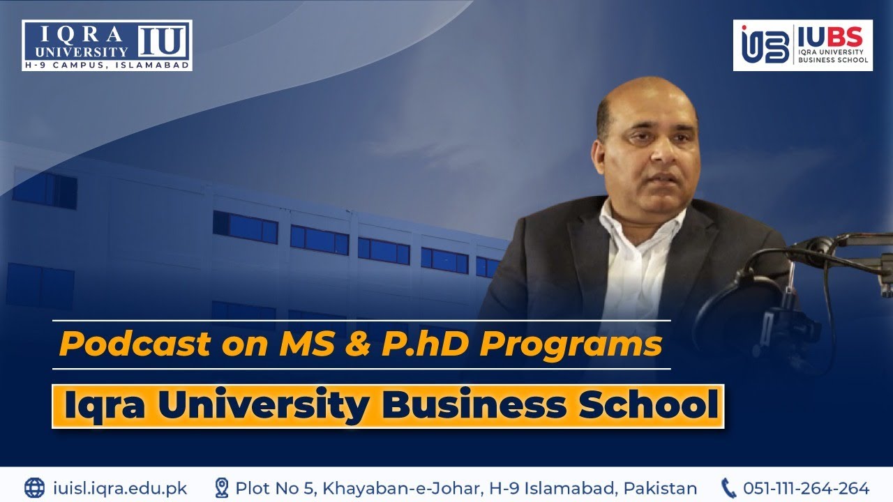 Why an MS Degree Matters | Career Pathways & Research Excellence at Iqra University