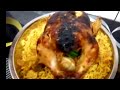 الفراخ المشويه بتتبيله وحشوه مميزه جدا لللمشاوي كلها مع يوميات مورا 