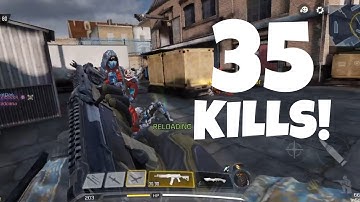 35 Kills in 10v10 Kill Confirmed Hackney Yard - Soldier of Fortune COD Mobile Gameplay #codm