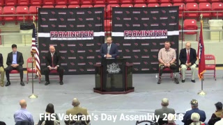 FHS Annual Veterans Day Assembly-Nov.9-2018