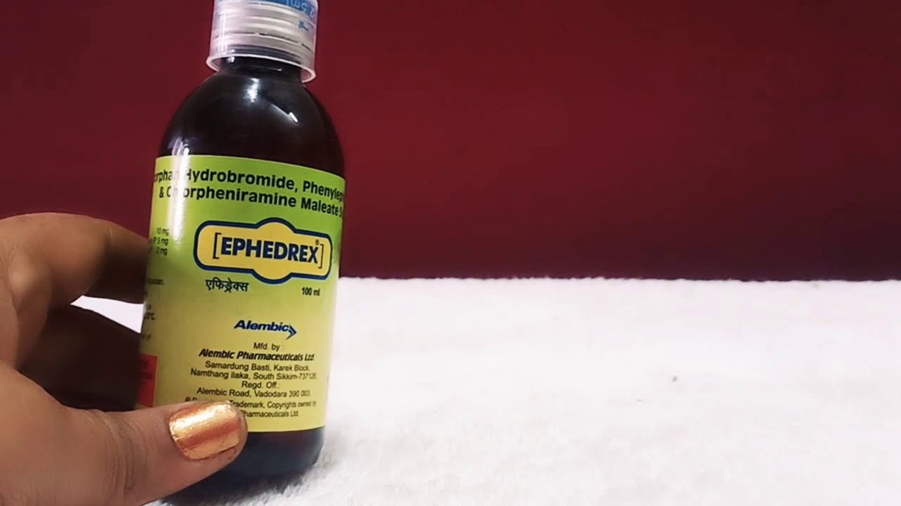 Ephedrex syrup uses ,side effects and Review YouTube