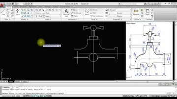Belajar Menggambar Keran Air Menggunakan AutoCAD