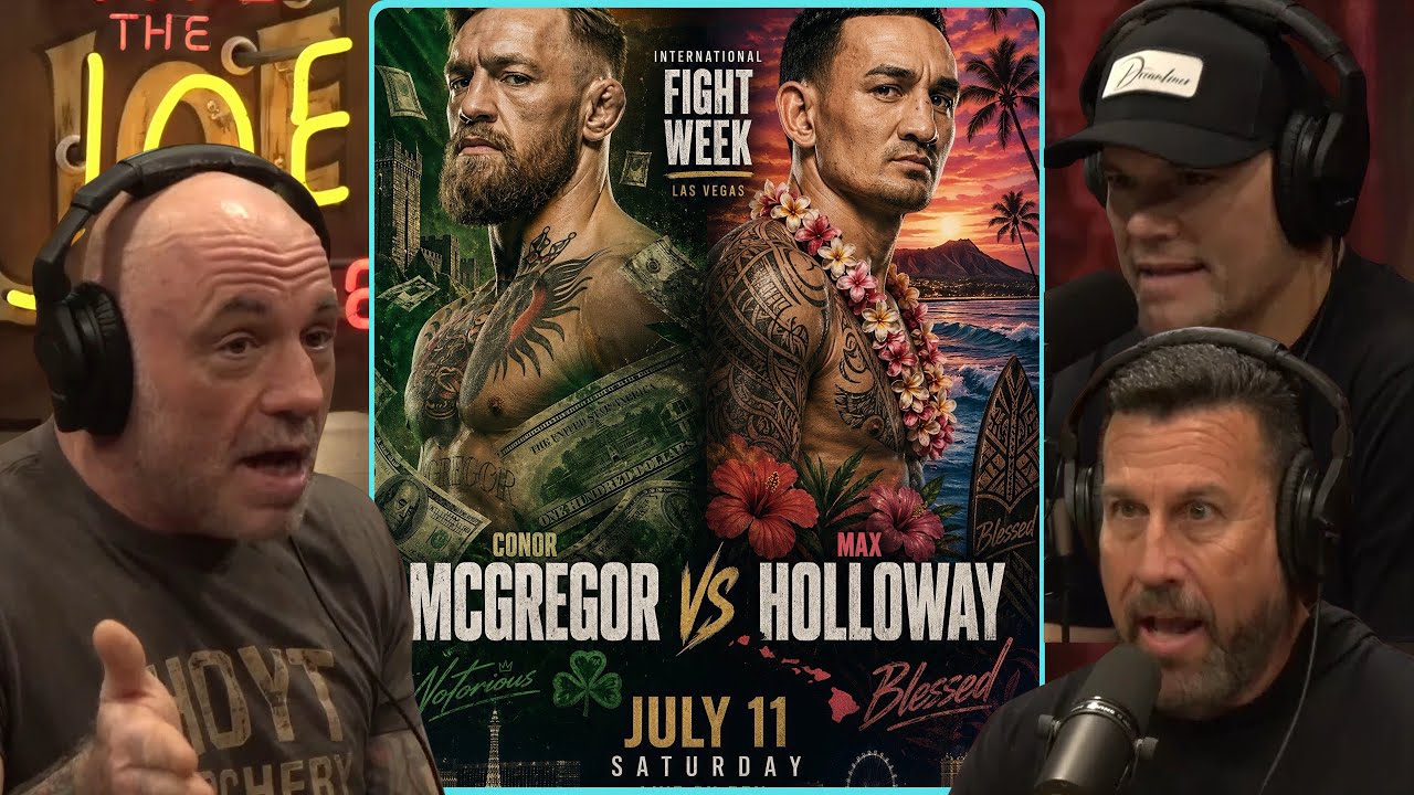 Joe Talks About The Return Of Conor McGregor Vs Max Holloway | JRE MMA Show